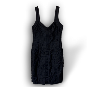 Calvin Klein pleaded little black dress size 8